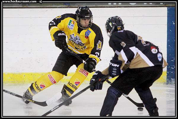 Photo hockey Rouen :  U18 prsentation de match - Hockey Mineur : Rouen (Les Dragons)