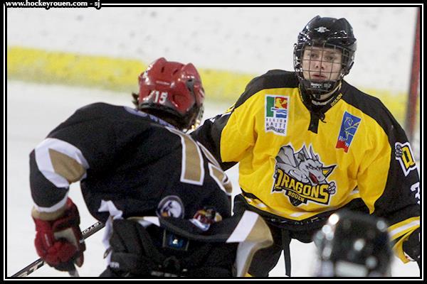 Photo hockey Rouen :  U18 prsentation de match - Hockey Mineur : Rouen (Les Dragons)