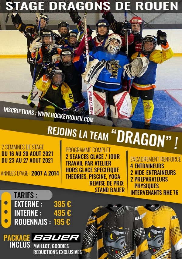 Photo hockey Rouen : Stage d