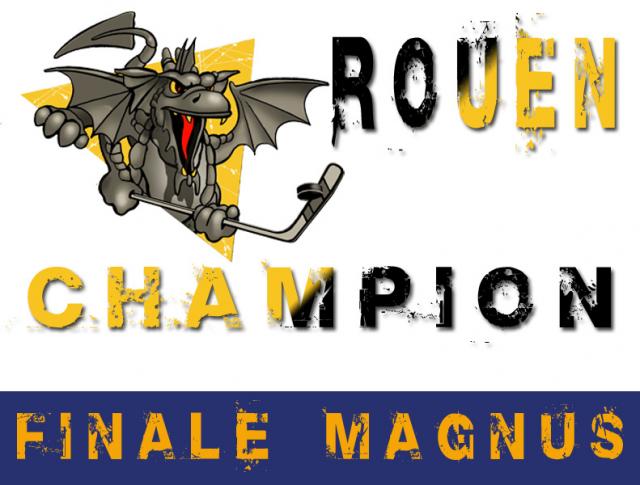 Photo hockey Rouen champion ! - Ligue Magnus