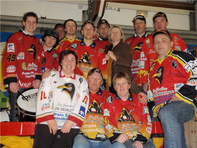 Photo hockey Supporters : Les givrs de la banquise - Ligue Magnus : Morzine-Avoriaz (Les Pingouins)