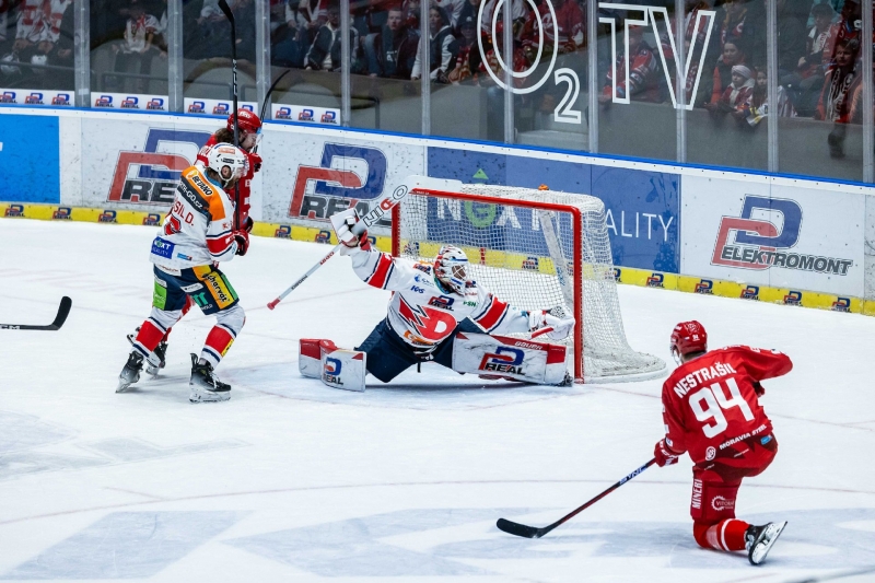 Photo hockey TELH : Porte ferme - TELH - Tipsport Extraliga Lednho Hokeje