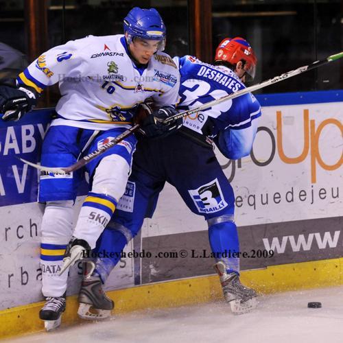 Photo hockey Thibaut Sage-Vallier out - Ligue Magnus : Villard-de-Lans (Les Ours)