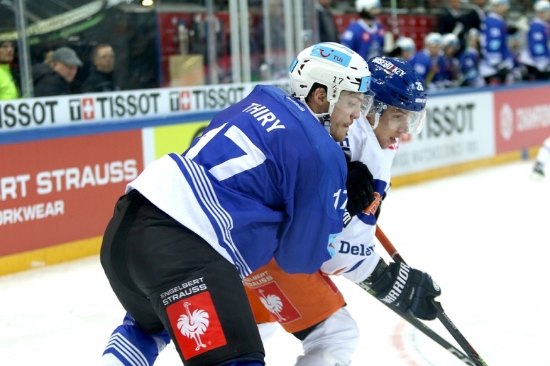 Photo hockey Thomas Thiry à Bern - Suisse - National League : Bern (SC Bern)