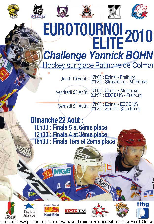 Photo hockey Tournoi de Colmar : demandez le programme ! - Hockey en France