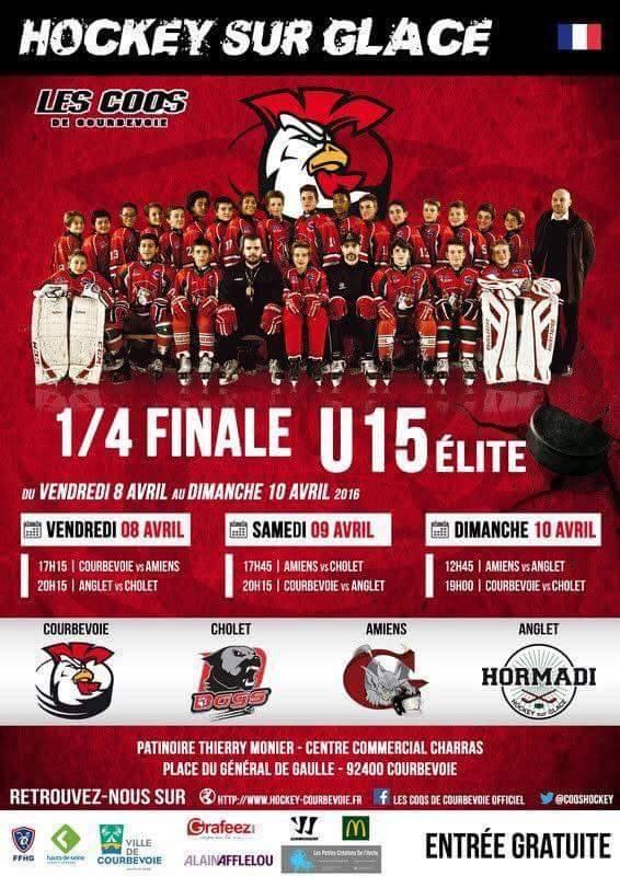 Photo hockey U15 Elite : Quart de finale - Hockey Mineur