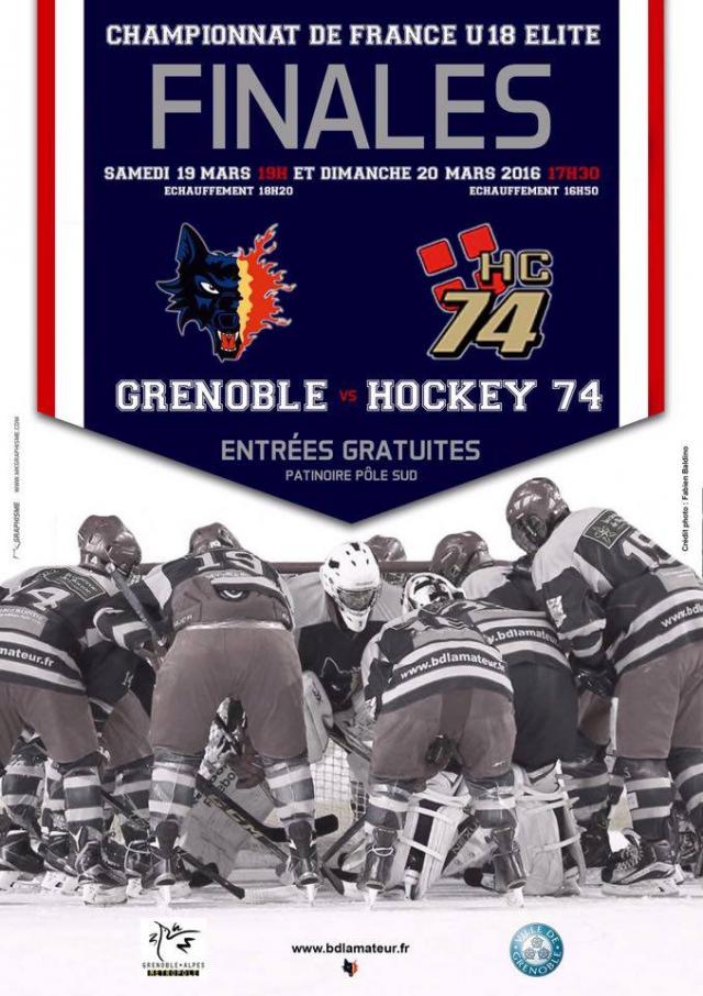 Photo hockey U18 Elite A: Finale Match 1 - Hockey Mineur