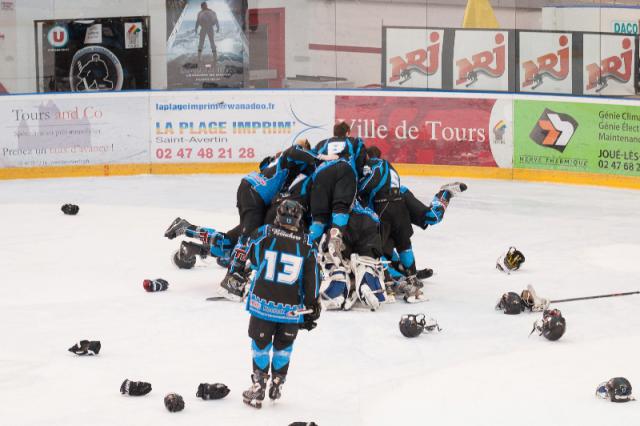 Photo hockey U18 Elite B : Tours champion - Hockey Mineur
