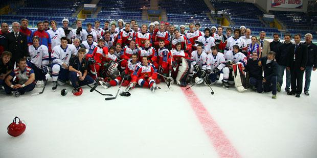 Photo hockey U20 : Nouvelle victoire russe - Equipes de France