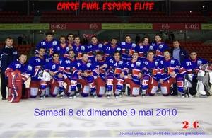 Photo hockey U22 Carr final  Grenoble - Hockey Mineur