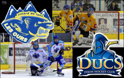 Photo hockey U22 Excellence/Elite : Barrages Dijon - Villard-de-Lans - Hockey Mineur