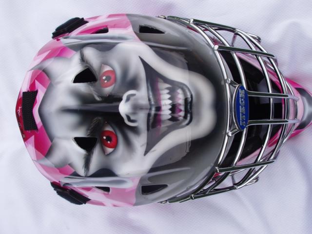 Photo hockey Un bien joli masque - Hockey Mineur