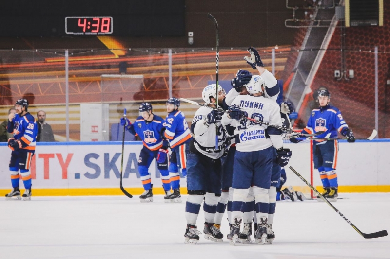 Photo hockey VHL : Le Dynamo SPB champion - KHL - Kontinental Hockey League
