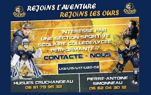 Photo hockey Villard de Lans recrute U15/U17 et U20/D2 - Division 2 : Villard-de-Lans (Les Ours)