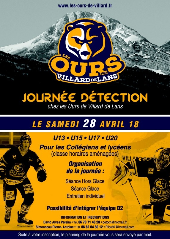 Photo hockey Villard Mineur - Journe de dtection - Hockey Mineur : Villard-de-Lans (Les Ours)