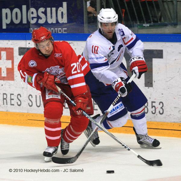 Photo hockey album EDF France-Danemark