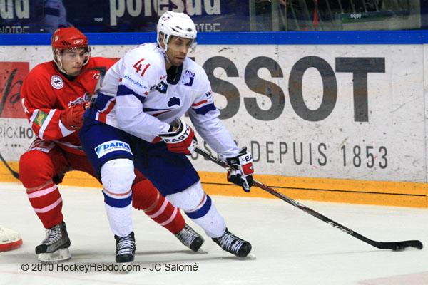 Photo hockey album EDF France-Danemark