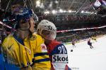 Photo hockey album Hockey Mondial 10 : Su�de - Norv�ge