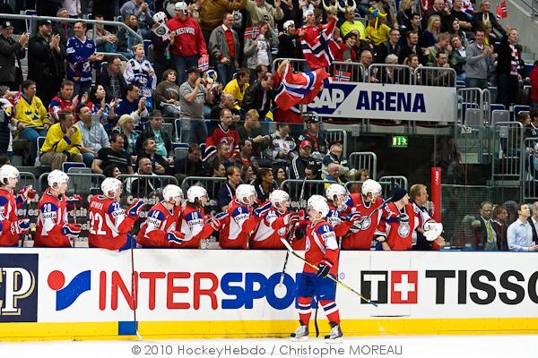 Photo hockey album Hockey Mondial 10 : Sude - Norvge