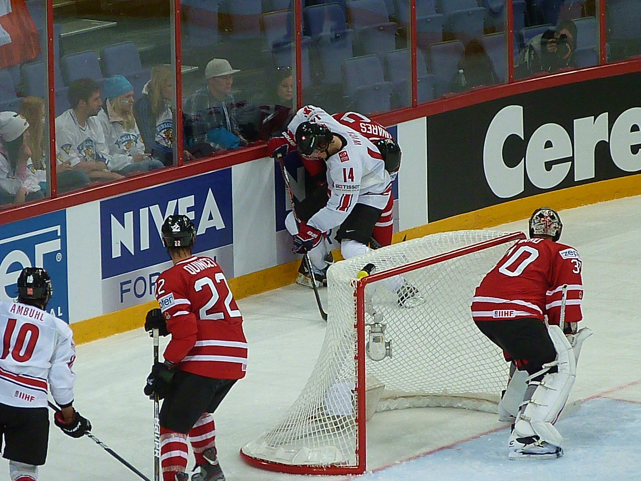 Photo hockey album Mondial 12 - Canada VS Suisse