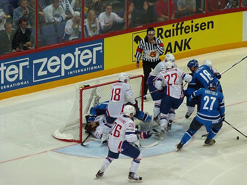 Photo hockey album Mondial 12 - Finlande VS France