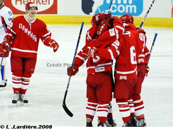 Photo hockey album Mondiaux : 1re journe - Danemark / Rp. Tchque