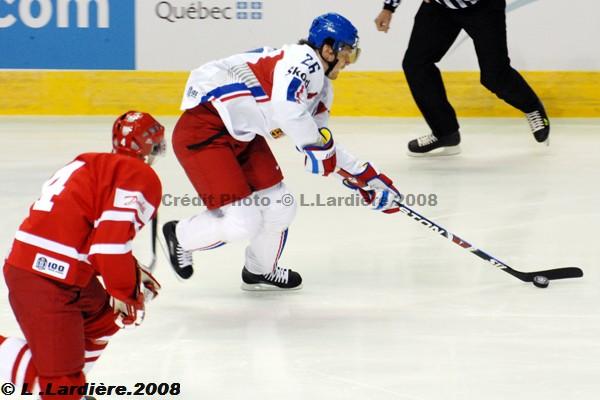 Photo hockey album Mondiaux : 1re journe - Danemark / Rp. Tchque