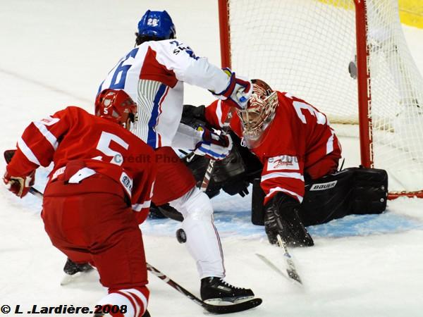 Photo hockey album Mondiaux : 1re journe - Danemark / Rp. Tchque