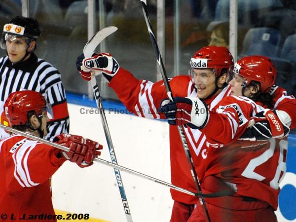 Photo hockey album Mondiaux : 1re journe - Russie / Italie