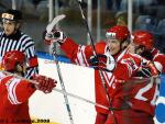 Photo hockey album Mondiaux : 1re journe - Russie / Italie