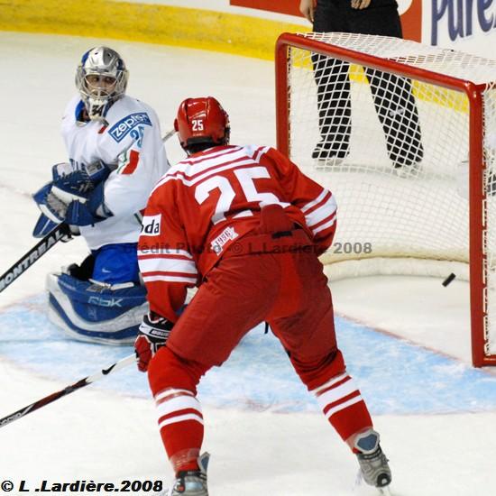 Photo hockey album Mondiaux : 1re journe - Russie / Italie