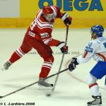 Photo hockey album Mondiaux : 1re journe - Russie / Italie