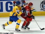 Photo hockey album Mondiaux : 2me journe - Sude / Bilorussie
