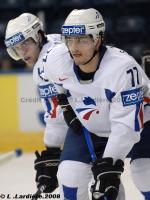 Photo hockey album Mondiaux : 2me journe - Suisse / France - L. Lardire