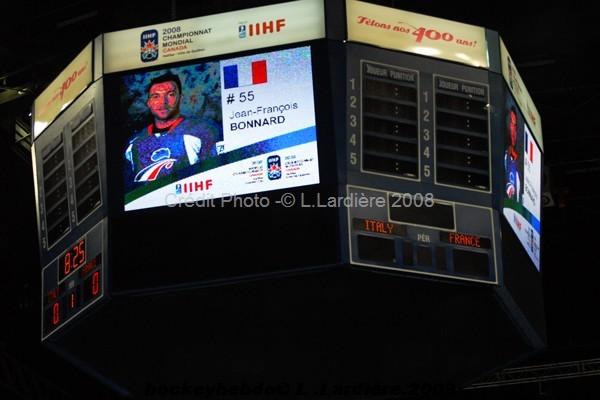 Photo hockey album Mondiaux : Relgation 2me journe - France / Italie