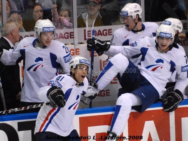 Photo hockey album Mondiaux : Relgation 2me journe - France / Italie