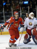Photo hockey album Qualification  : J1 Russie / Bilorussie