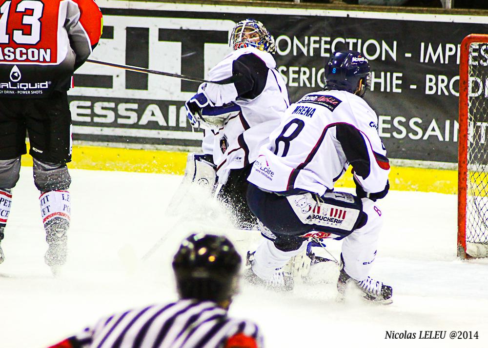 Photo hockey match Amiens  - Angers 