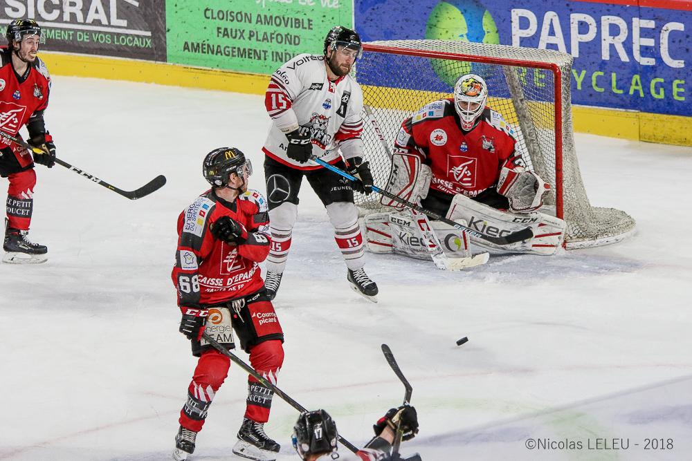 Photo hockey match Amiens  - Bordeaux