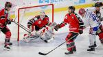 Photo hockey match Amiens  - Lyon le 26/11/2017