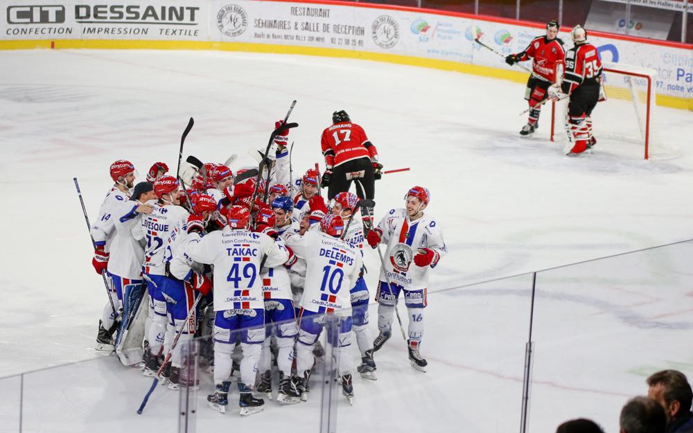 Photo hockey match Amiens  - Lyon