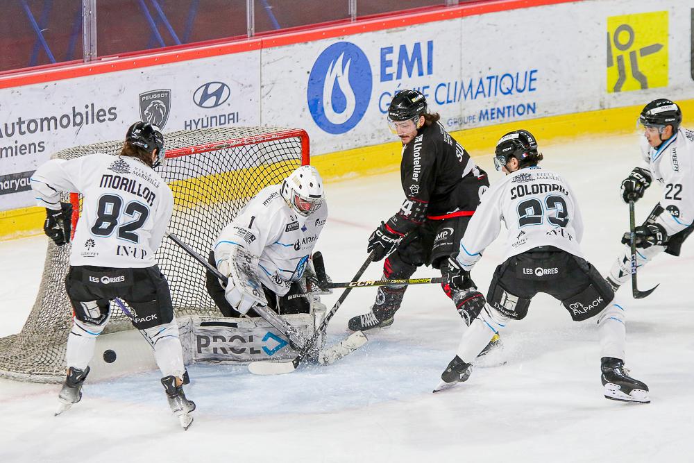 Photo hockey match Amiens  - Marseille