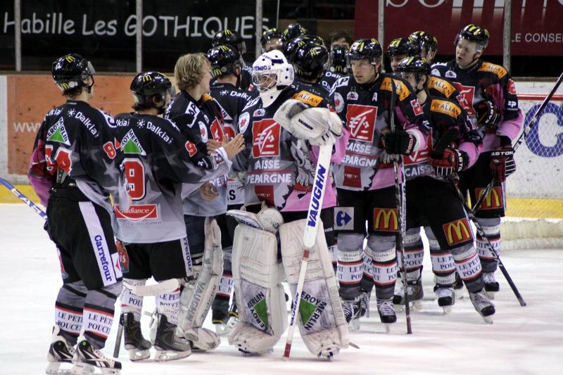 Photo hockey match Amiens  - Strasbourg 