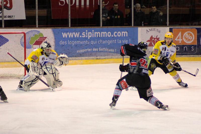 Photo hockey match Amiens  - Strasbourg 