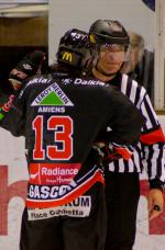 Photo hockey match Amiens  - Strasbourg  le 22/02/2013