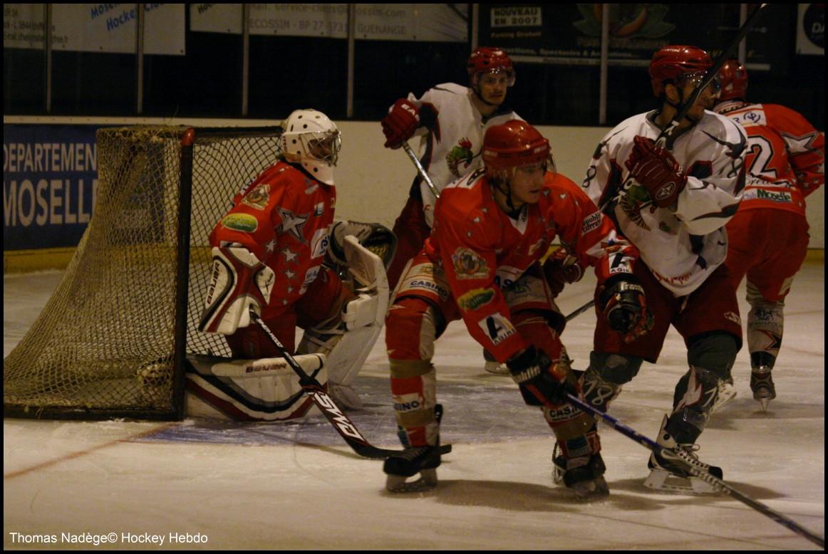 Photo hockey match Amnville - Cergy-Pontoise