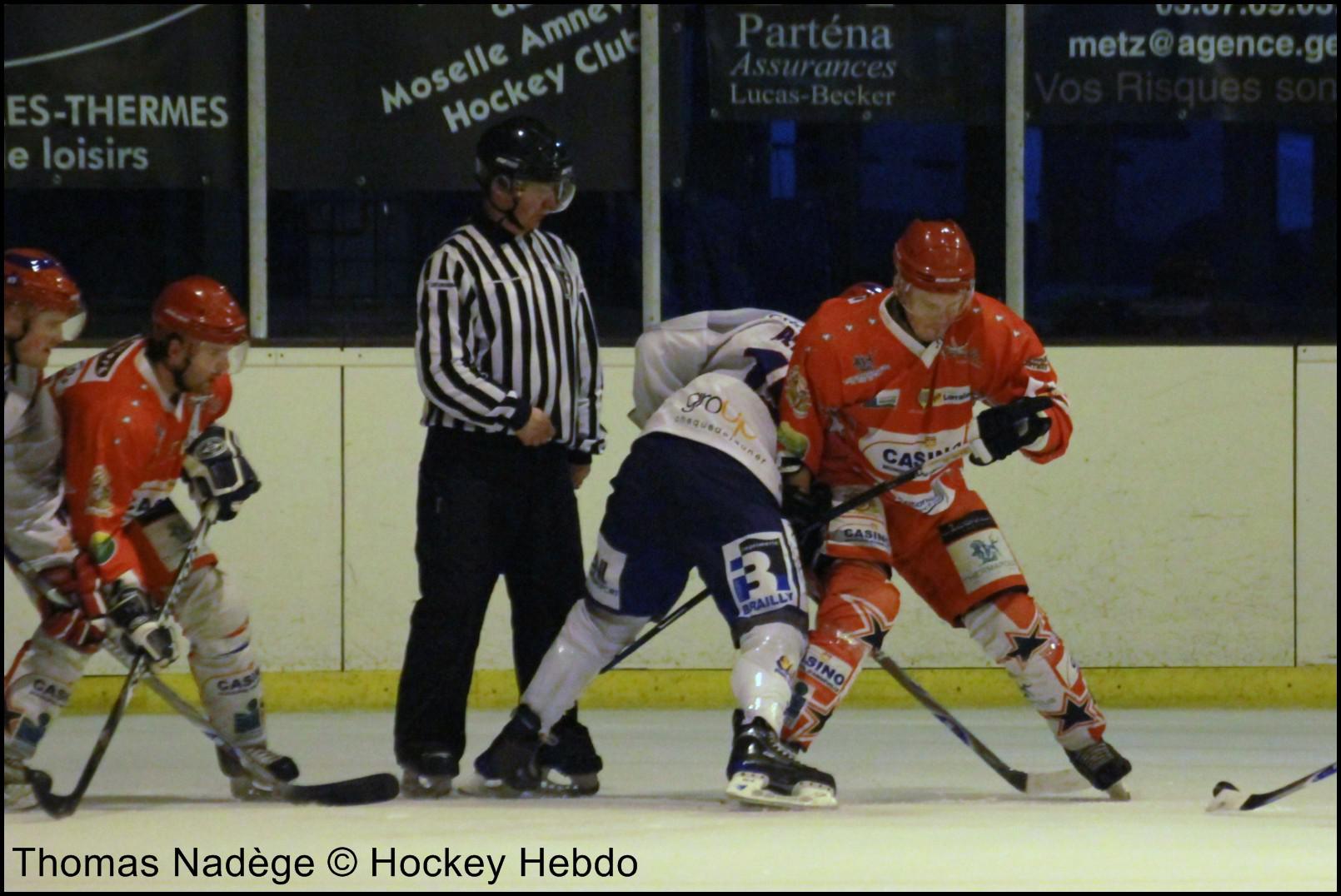 Photo hockey match Amnville - Lyon