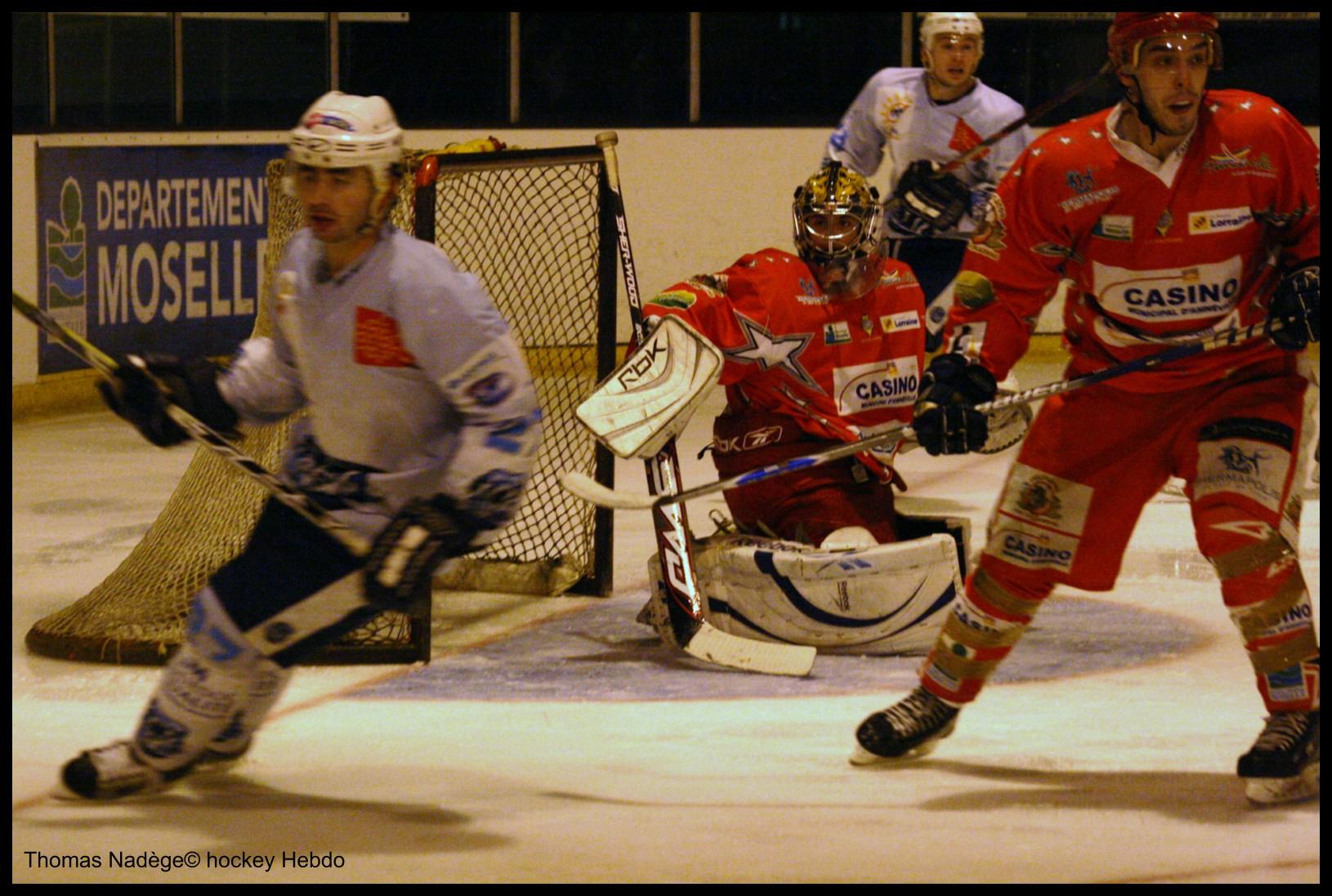 Photo hockey match Amnville - Montpellier 