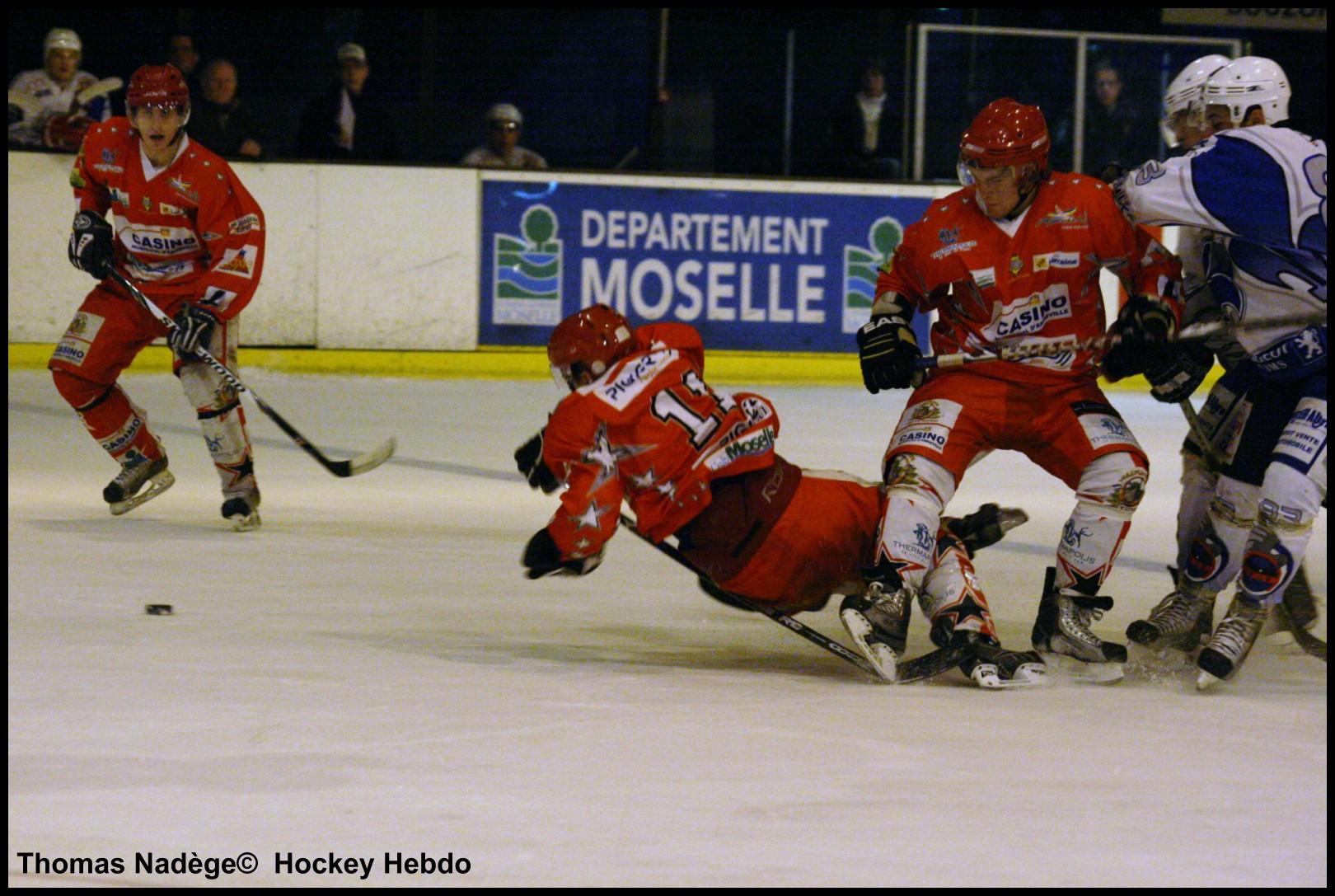 Photo hockey match Amnville - Reims