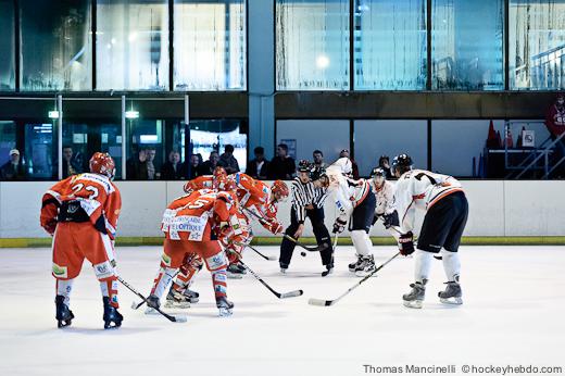 Photo hockey match Amnville - Toulouse-Blagnac